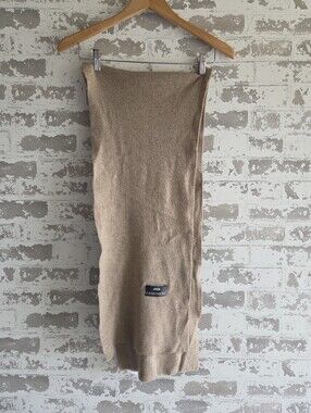 GOBI Cashmere 100% Mongolian Cashmere Scarf - Beige/Taupe Neutral Luxury